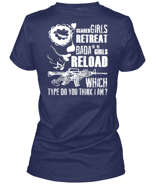 Scared Girls Retreat T Shirt, Being A Gunner T Shirt