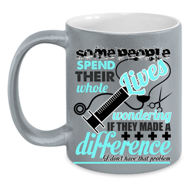 Cute Gift For Nurses Coffee Mug, Awesome Nurses Accent Mug