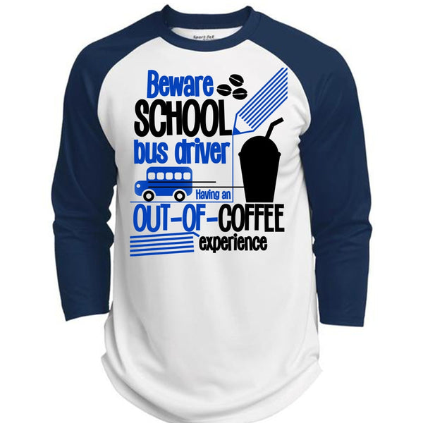 Beware School Bus Driver T Shirt, I Love Bus T Shirt, Awesome T-Shirts  (Polyester Game Baseball Jersey)