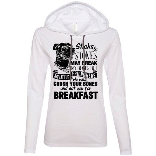 A black t-shirt with the shopify logo