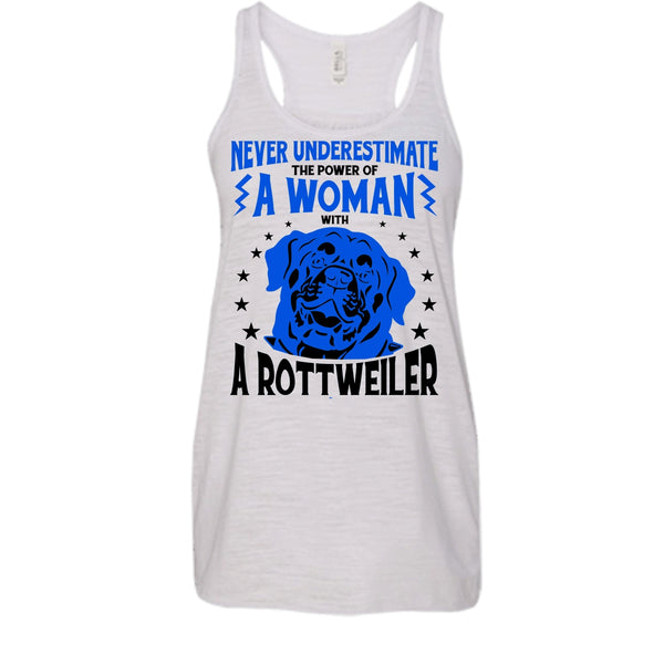 The Power Of A Woman With A Rottweiler Shirt, I Love My Dog Shirt