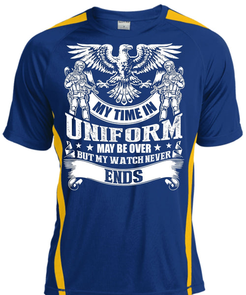 My Time In Uniform T Shirt, Being A Veteran T Shirt, Cool Shirt