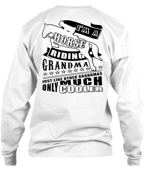 I'm a Horse Riding Grandma T Shirt, Sport T Shirt