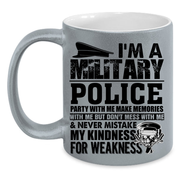 Awesome Policeman Coffee Mug, I'm A Military Police Accent Mug