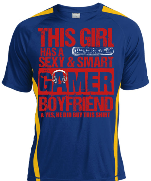This Girl Has A Smart Gamer Boyfriend T Shirt, Being A Gamer T Shirt, Cool Shirt