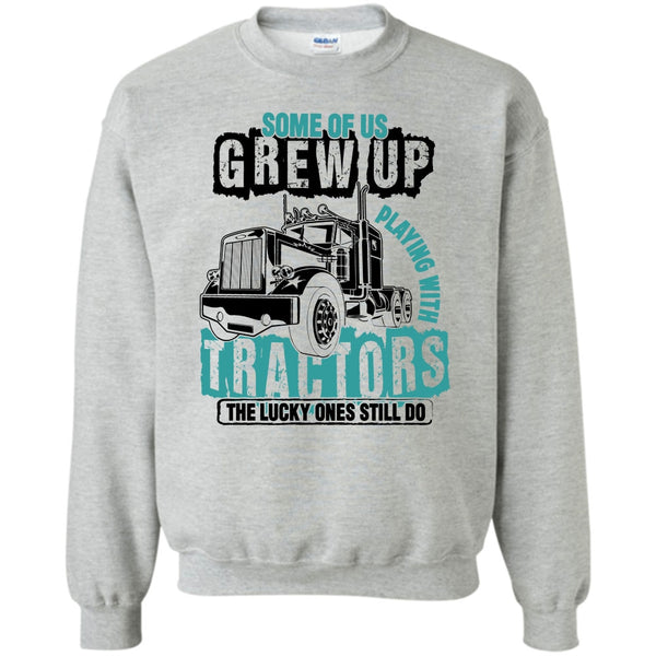 I Love Tractor T Shirt, Playing With Tractor Sweatshirt
