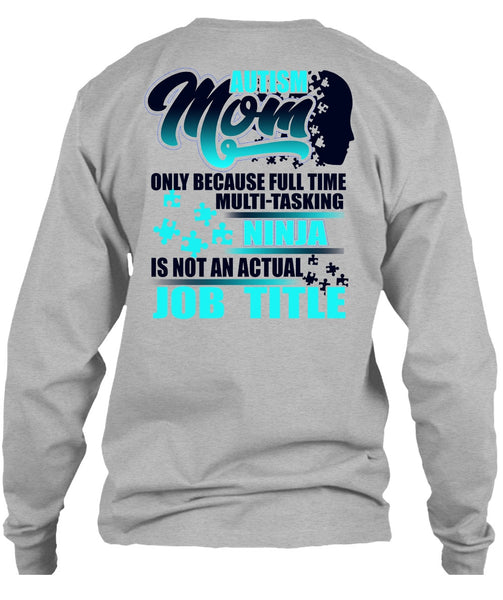 Autism Mom T Shirt, I Love Mom T Shirt