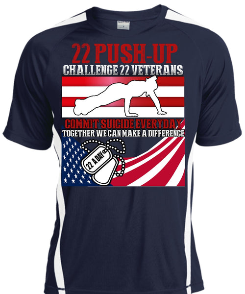 Challenge 22 Veterans Commit T Shirt, Being A Veteran T Shirt, Cool Shirt