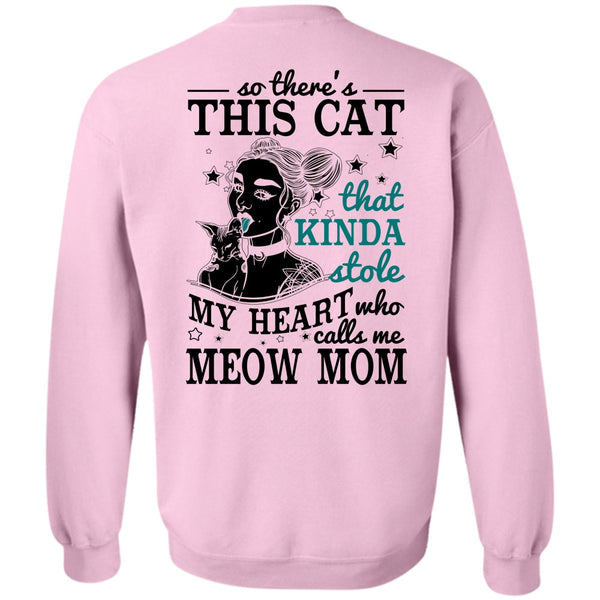 I Love Mom T Shirt, Calls Me Meow Mom Sweatshirt