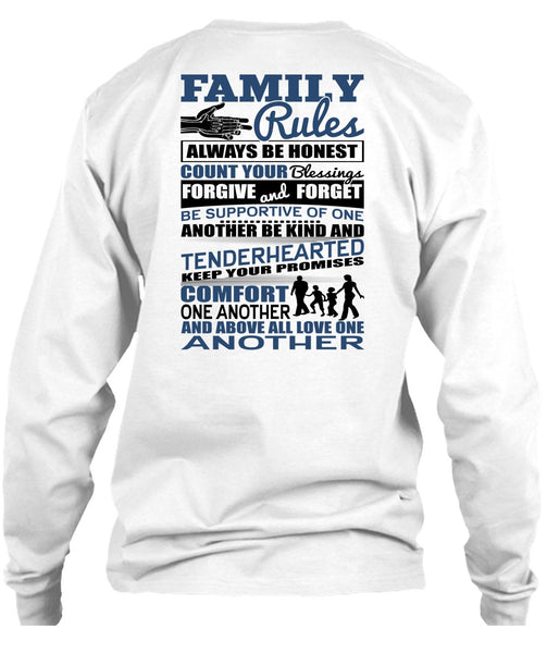 Family Rules T Shirt, I Love Papa T Shirt