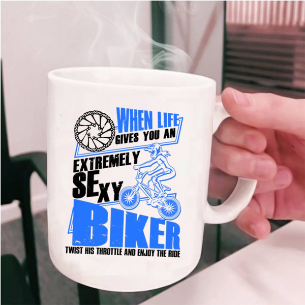 Awesome Mom Coffee Mug, Single Mom Has A Heart Of Gold Cup