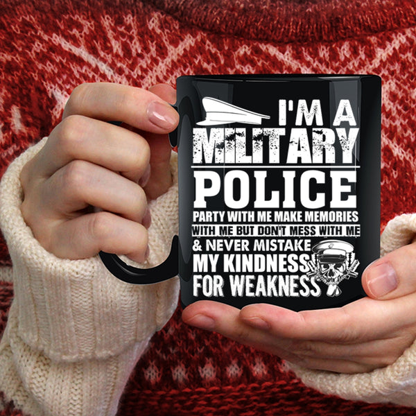 I'm A Military Police Coffee Mug, Awesome Policeman Coffee Cup
