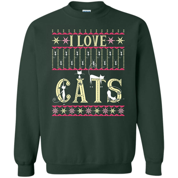 Coolest Cat Lover T Shirt, Catmas Sweatshirt