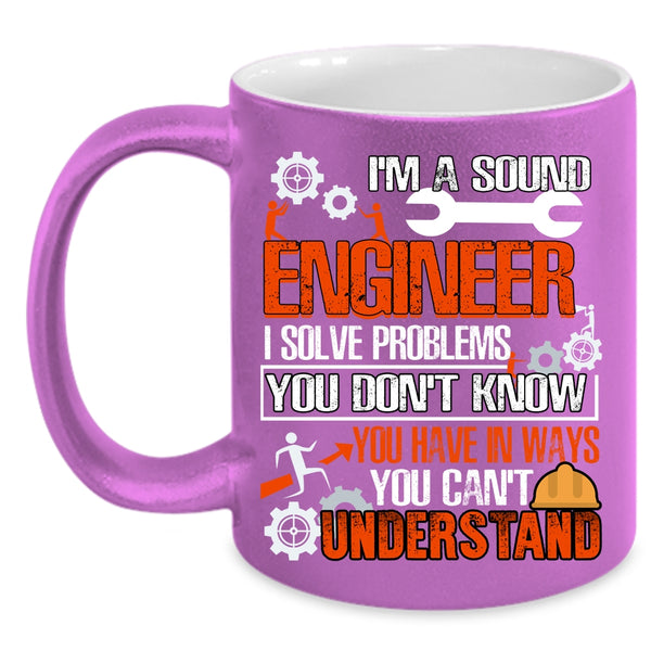 I'm A Sound Engineer Coffee Mug, Cool Gift For Engineers Coffee Cup
