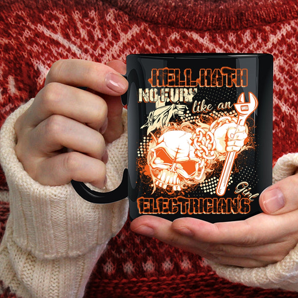 Electrician's Girl Coffee Mug, Awesome Electrician's Girl Coffee Cup