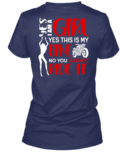 I Am A Girl T Shirt, This Is My Bike T Shirt