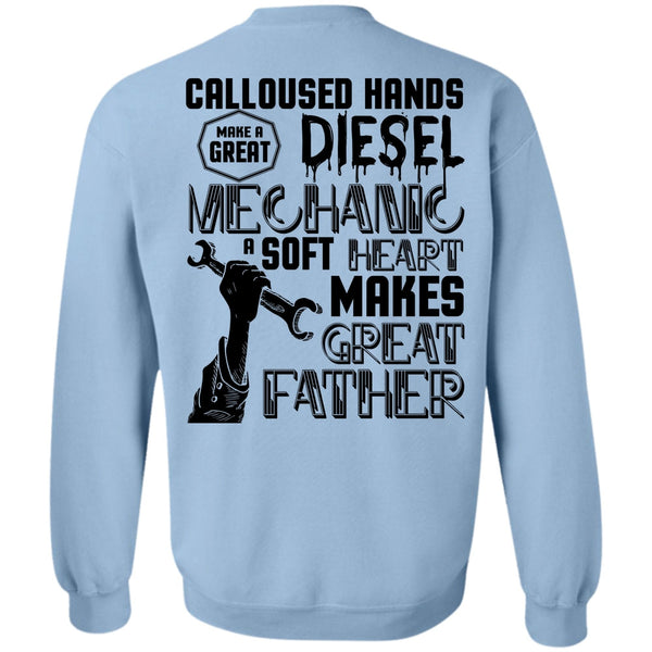 I Love Mechanic T Shirt, Make A Great Diesel Mechanic Sweatshirt