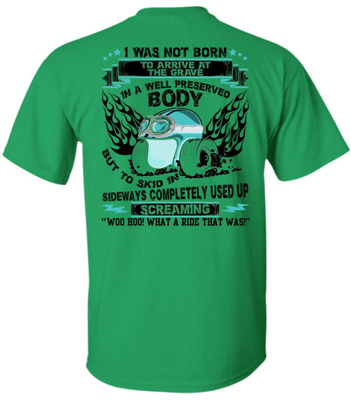 Well Preserved Body T Shirt, I Love Biking T Shirt