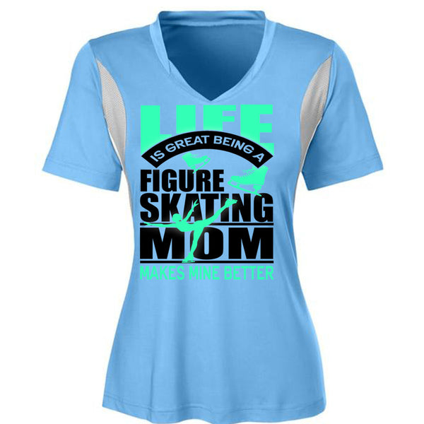 Figure Skating Mom T Shirt, I Love Skating T Shirt, Awesome T-Shirts