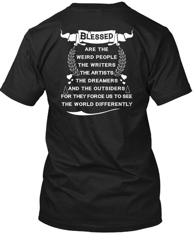 A black t-shirt with the shopify logo