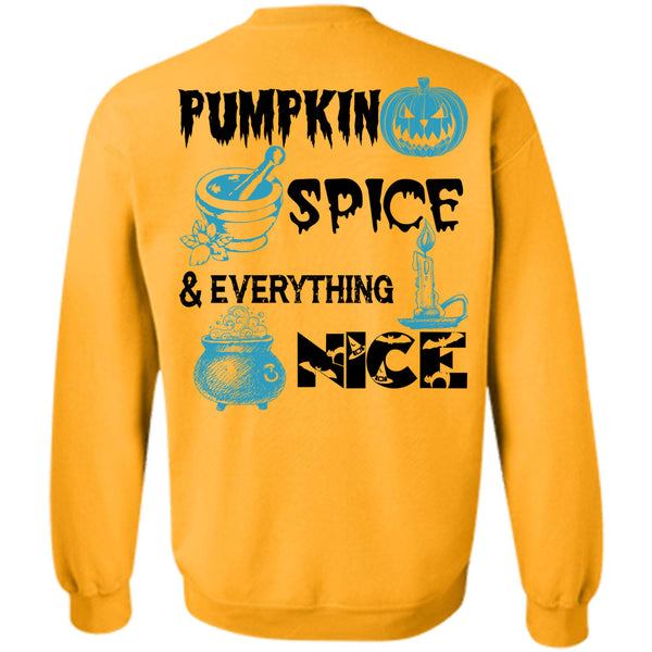 Wait For Halloween T Shirt, Pumpkin Spice And Everything Nice Sweatshirt