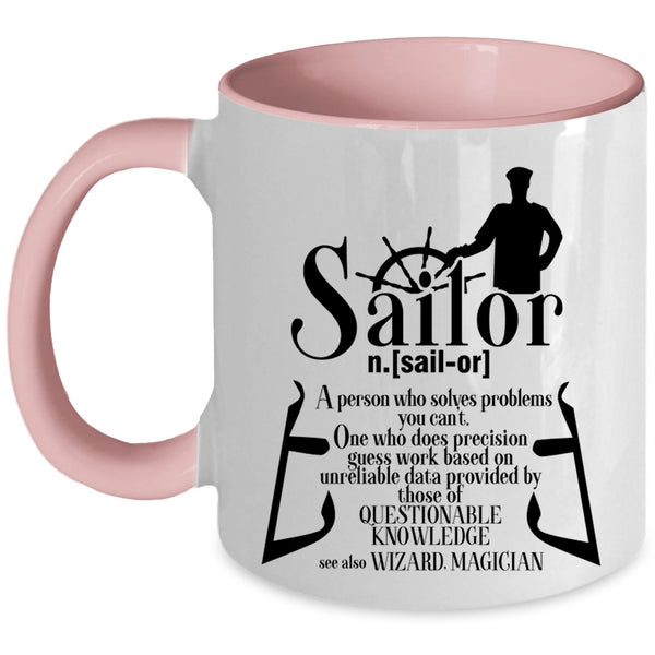 Awesome Gift For Sailors Coffee Mug, Sailor Accent Mug