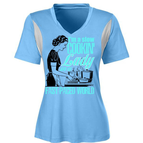 I'm A Slow Cooking Lady T Shirt, I Love Cooking T Shirt, Awesome T-Shirts