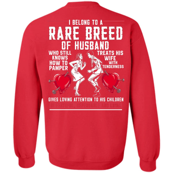 Treats His Wife T Shirt, I Love Husband Sweatshirt