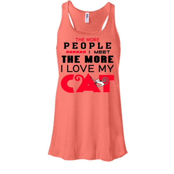 The More People I Meet The More I Love Cat Shirt, Cat Lover Shirt