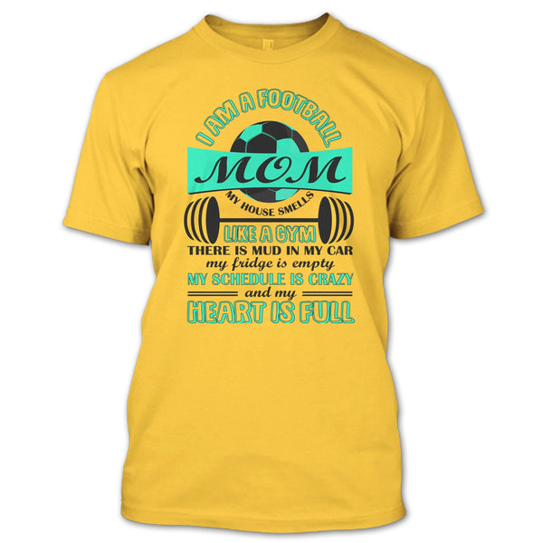 A black t-shirt with the shopify logo