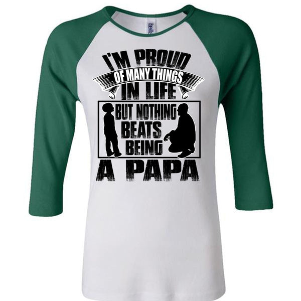 Nothing Beats Being A Papa T Shirt, I Love Papa T Shirt, Awesome T-Shirts
