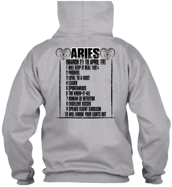 Aries Will Knock Your Lights Out T Shirt, I Love Aries T Shirt
