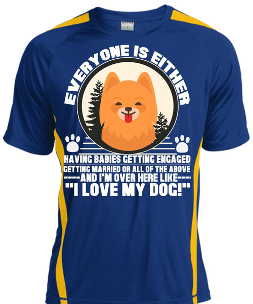 I Love My Dog T Shirt, I'm Over Here Like T Shirt, Cool Shirt