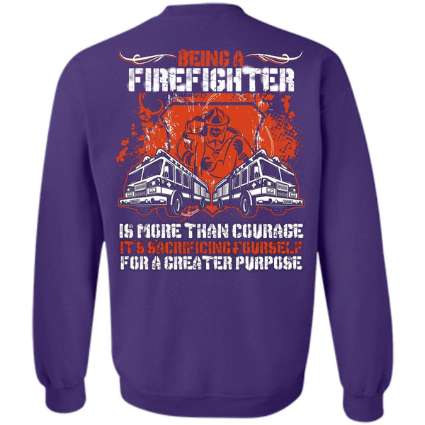 It's Sacrificing Yourself T Shirt, I Love Firefighter Sweatshirt