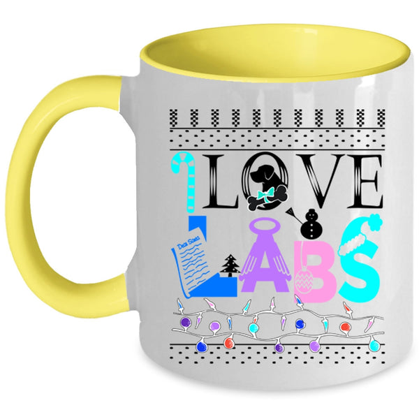 Christmas Gift For Son Coffee Mug, Love Labs Accent Mug