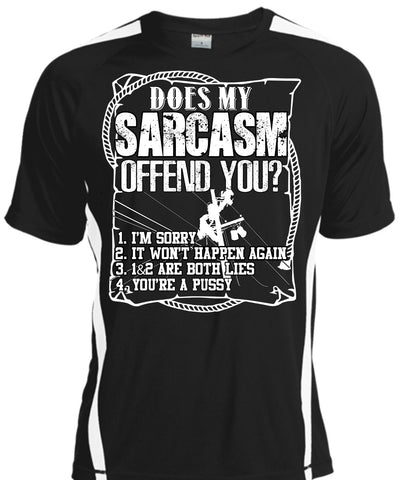 A black t-shirt with the shopify logo