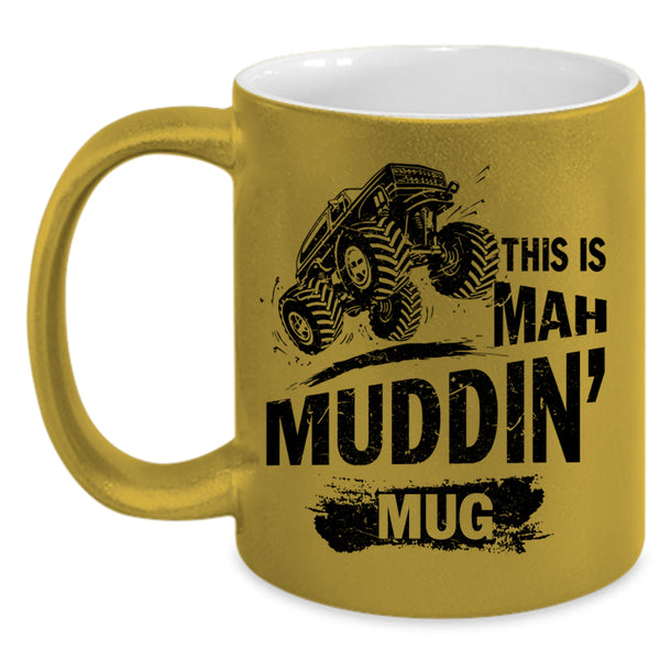 Cool Gift For Son Coffee Mug, This Mah Mudding Accent Mug