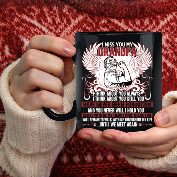 I Miss You My Grandpa Coffee Mug, Awesome Grandpa Coffee Cup