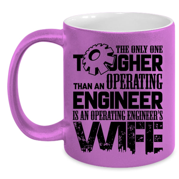 Operating Engineer's Wife Coffee Mug, Operating Engineer Accent Mug