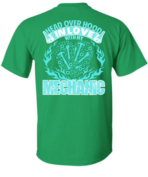 In Love With My Mechanic T Shirt, I Love Mechanic T Shirt