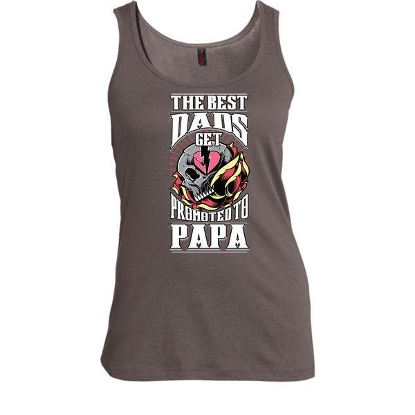 The Best Dad T Shirt, Get Promoted To Papa T Shirt, Cool T Shirt