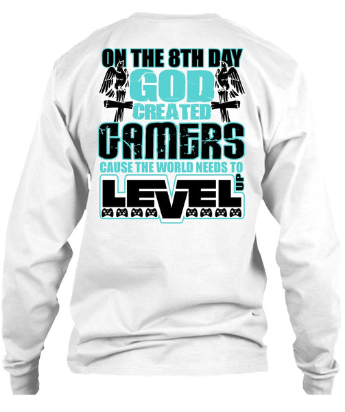 God Created Gamers T Shirt, I Love Gaming T Shirt