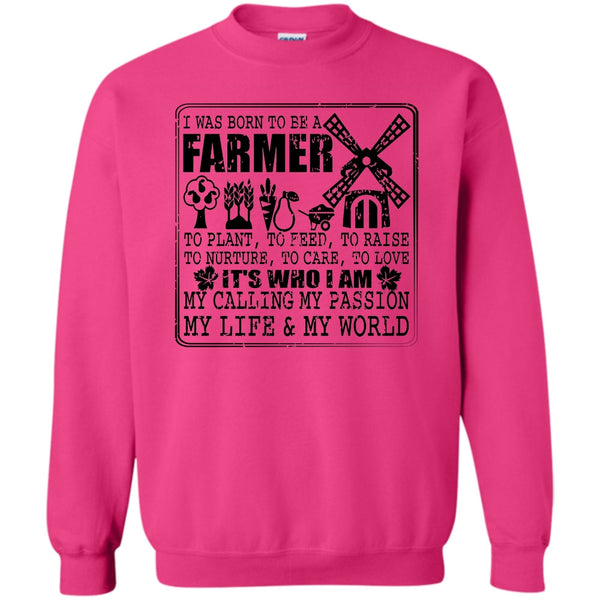 Coolest Farmer T Shirt, Born To Be A Farmer Sweatshirt