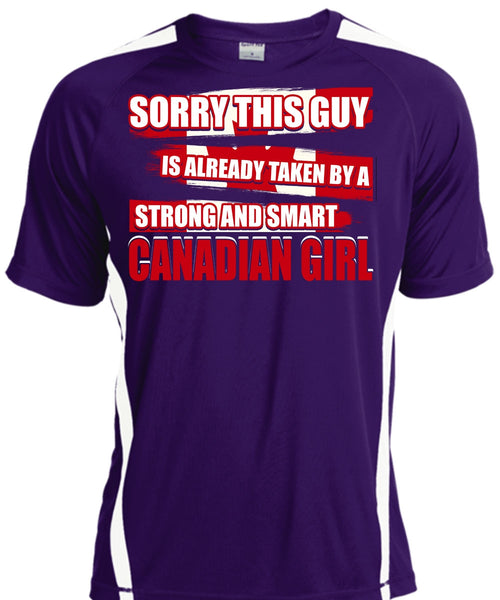 Strong And Smart Canadian Girl T Shirt, Being A Girlfriend T Shirt, Cool Shirt