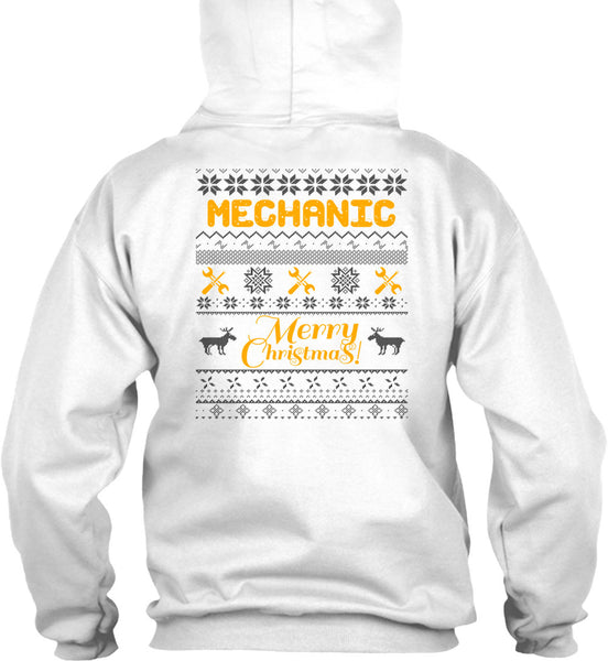 Mechanic Merry Christmas T Shirt, I Love Mechanic T Shirt