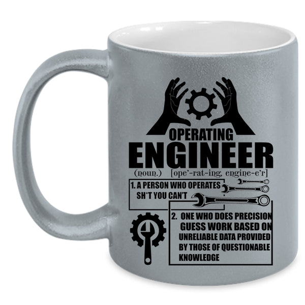 Awesome Operating Engineer Coffee Mug, Operating Engineer Accent Mug