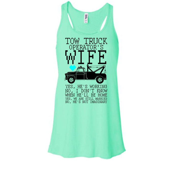 Tow Truck Operator's Wife T Shirt, Coolest Trucker T Shirt, Awesome t-shirts