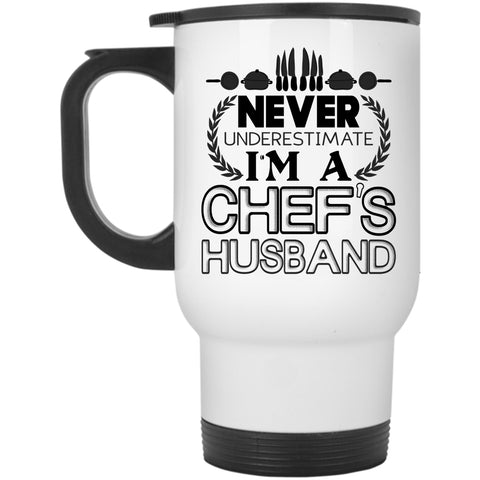 Gift For Wedding Travel Mug, I'm A Chef's Husband Mug