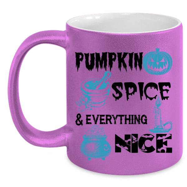 Everything Nice Coffee Mug, Pumpkin Spice Accent Mug