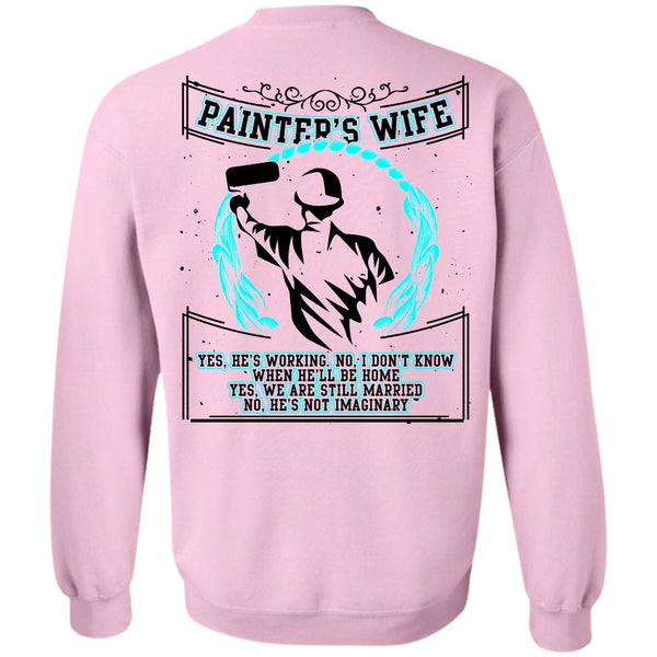 I Love Wife T Shirt, Painter's Wife Sweatshirt